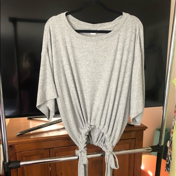 Gap lightweight slouchy sweater with ties - Picture 4 of 13